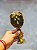 Taça luxo preta e dourado com cruz - Imagem 5