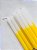 Vela palito amarelo e branco - pacote com 9 un - Imagem 2