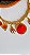 Colar folheado de pomba gira cravejada - Imagem 2