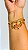 Pulseira bracelete para Pomba gira cravejada - Imagem 3