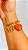 Pulseira Berloques coração laranja de Iansã - Imagem 6