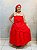 Conjunto de Lesie bordado vermelho 3 peças - Imagem 1