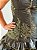 Corselet para pomba gira preto e dourado - Imagem 2