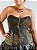 Corselet para pomba gira preto e dourado - Imagem 4