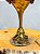 Taça luxo preta e roxa com pedra - Imagem 3