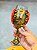 Taça luxo 7 preta e dourada com rosas - Imagem 5
