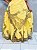 Conjunto de luxo amarelo com renda guipir 4 peças - Imagem 2
