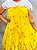 Conjunto luxo amarelo com paetê dourado  3 peças - Imagem 2