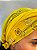 Conjunto luxo amarelo com paetê dourado  3 peças - Imagem 4