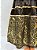 Saia luxo de Jacquard - dourado com preto - Imagem 4