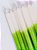 Vela palito branco e verde - pacote com 9 un - Imagem 2