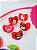 Chupeta vermelho para Erê menina personalizada - Imagem 1