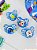 Chupeta azul para Erê menino personalizada - Imagem 1