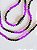 Guia de cristal roxo e preto - Imagem 2