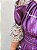Conjunto luxo roxo e prata - Ciganinha e saia 14m - Imagem 8