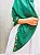 Lenço chiffon cigano com moedas verde - Imagem 5