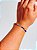 Pulseira 7 linhas de cristal 4mm com extensor - Imagem 3