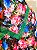 Conjunto Baiana florido 3 peças - verde - Imagem 4