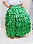 Saia 7 babados verde - Imagem 2