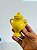 Mini Quartinha de louça Amarelo 10cm c/ asa - Imagem 2