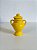 Mini Quartinha de louça Amarelo 10cm c/ asa - Imagem 1
