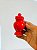 Mini Quartinha de louça Vermelho 10cm s/ asa - Imagem 2