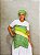 Conjunto Alaká / Ipele pano da costa e Ojá verde - Imagem 1