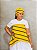 Conjunto Alaká / Ipele pano da costa e Ojá Amarelo - Imagem 4