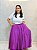 Saia Godê Roxo violeta - Imagem 5