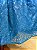 Saia Renda floral azul claro - Imagem 3