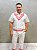 Conjunto Masculino Zibeline branco e estampa Vermelho - Imagem 1