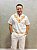 Conjunto Masculino Zibeline branco e estampa Dourado - Imagem 1