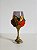 Taça luxo de PombaGira com Cristal vermelho e Rosas - Imagem 1