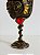Taça luxo para Pomba Gira com rosas e cobra enrolada - Imagem 5