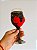 Taça luxo Pomba Gira com 3 rosas vermelhas e caveira Preta - Imagem 3