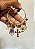 Pulseira Bracelete de Pomba Gira Cruz  e tridente roxo - Imagem 1