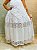 Conjunto Branco 3 Peças com Renda Guipir - Imagem 2