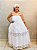 Conjunto Branco 3 Peças com Renda Guipir - Imagem 1
