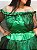 Conjunto laroyê Verde com brilho saia e bata - Imagem 4