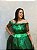 Conjunto laroyê Verde com brilho saia e bata - Imagem 3