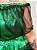 Conjunto laroyê Verde com brilho saia e bata - Imagem 5