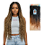 CABELO CACHEADO TALITA CROCHET BRAIDS BIO FIBRA - SLEEK - 80CM - Imagem 1