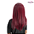 PERUCA WIG ISA COR REDWINE - FIBRA ORGANICA PREMIUM - MODERN GIRL - Imagem 3