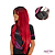WIG LISA TIRA COR T1B/RED - C/FRANJA - ORGANICA - MODERN GIRL - Imagem 2