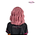 WIG ROSEMARY LISA ONDULADA CURTA - MODERN GIRL - COR 608# (ROSA) PERUCA - Imagem 3
