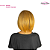 Lace Wig Babi Fibra Futura Cor T8/26 - Fashion Line - Imagem 3
