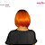 Lace Wig Babi Fibra Futura Cor Ruiva - Fashion Line - Imagem 3