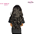WIG MARÍLA COR 2 CASTANHO ESCURO| ORGÂNICA| ONDULADA l 65CM - Imagem 3