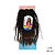 CABELO BOHO PASSIOS - TWIST COM CACHOS - CHEREY - CROCHET BRAIDS - ORGANICO - Imagem 2