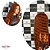 WIG NILTA COR COPPER RUIVO - CACHEADA COM FRANJA - SINTETICO PREMIUM - Imagem 2